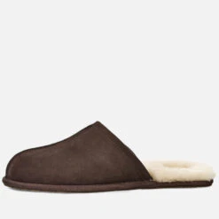 UGG Men's Scuff Suede Sheepskin Slippers - Espresso -Ugg Shop 10713300 2064978540339371