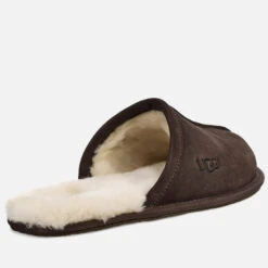 UGG Men's Scuff Suede Sheepskin Slippers - Espresso -Ugg Shop 10713300 6934978540263852