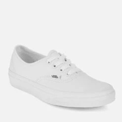 Vans Authentic Canvas Trainers - True White -Ugg Shop 11046599 1554492595724594