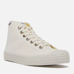 Novesta Star Dribble Hi-Top Trainers - White -Ugg Shop 11239793 1985051652941472
