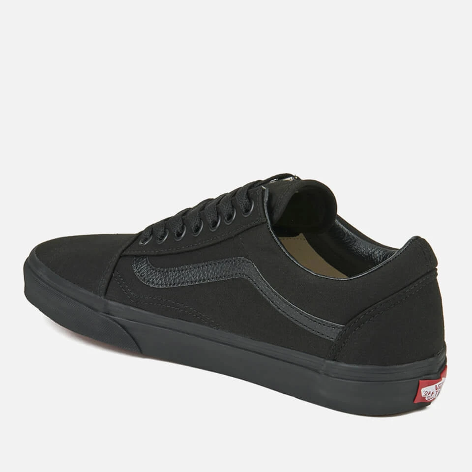 Vans Old Skool Trainers - Black 7 Vans Old Skool Trainers - Black - Image 5