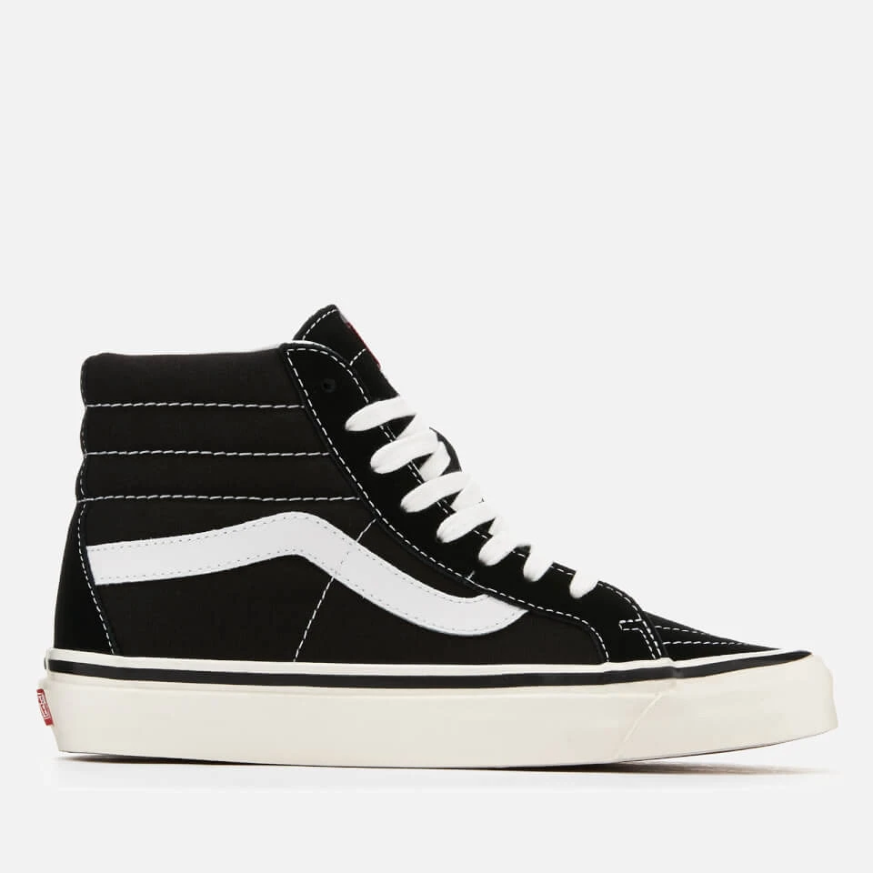 Vans Anaheim Sk8-Hi 38 Dx Hi-Top Trainers - Black/True White 3 Vans Anaheim Sk8-Hi 38 Dx Hi-Top Trainers - Black/True White
