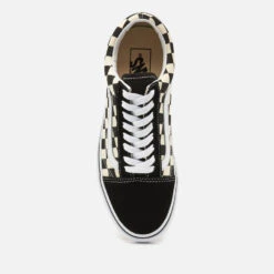 Vans Old Skool Trainers - Black/Swhite Checkerboard -Ugg Shop 12792386 2204851093278982