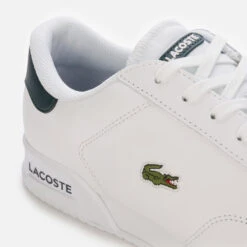 Lacoste Men's Twin Serve 0721 1 Leather Cupsole Trainers - White/Dark Green 9 Lacoste Men's Twin Serve 0721 1 Leather Cupsole Trainers - White/Dark Green -Ugg Shop 12880592 1874867892439156