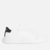 Calvin Klein Men's Leather Low Top Trainers - White/Black -Ugg Shop 13050836 6674997031255870