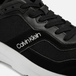 Calvin Klein Men's Suede Low Top Trainers - CK Black -Ugg Shop 13050848 2125002225344933