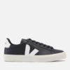 Veja Men's Campo Chrome Free Leather Trainers - Black/White -Ugg Shop 13123764 9455022702396987