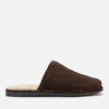 Walk London Men's Langley Suede Mule Slippers - Brown 2 Walk London Men's Langley Suede Mule Slippers - Brown -Ugg Shop 13124464 1034909095418590