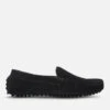 Walk London Men's Rodney Suede Slippers - Black
