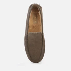 Walk London Men's Rodney Suede Slippers - Grey 8 Walk London Men's Rodney Suede Slippers - Grey -Ugg Shop 13124482 6164909095965070