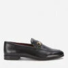 Walk London Men's Terry Trim Leather Loafers - Black -Ugg Shop 13124542 1884898523887913