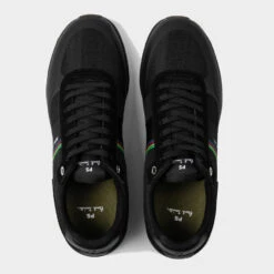 PS Paul Smith Men's Huey Running Style Trainers - Black/Black 10 PS Paul Smith Men's Huey Running Style Trainers - Black/Black -Ugg Shop 13166211 1804901861258703
