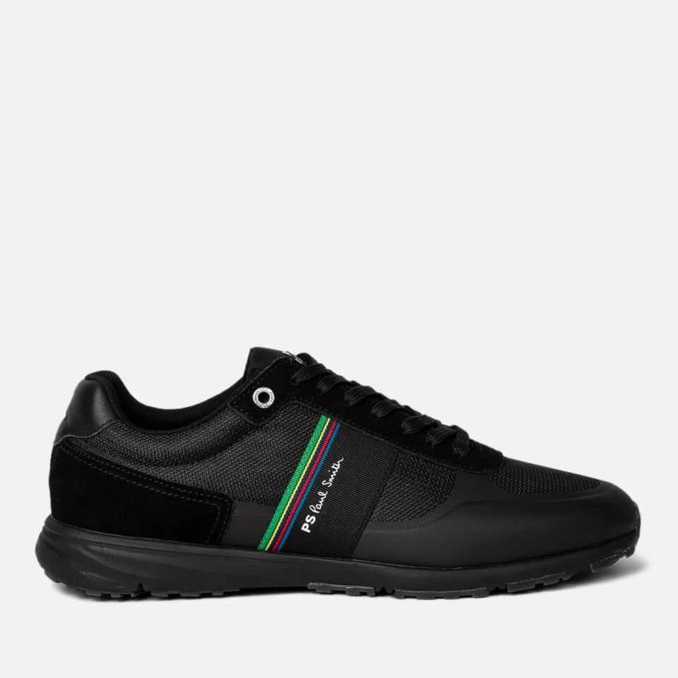 PS Paul Smith Men's Huey Running Style Trainers - Black/Black 3 PS Paul Smith Men's Huey Running Style Trainers - Black/Black