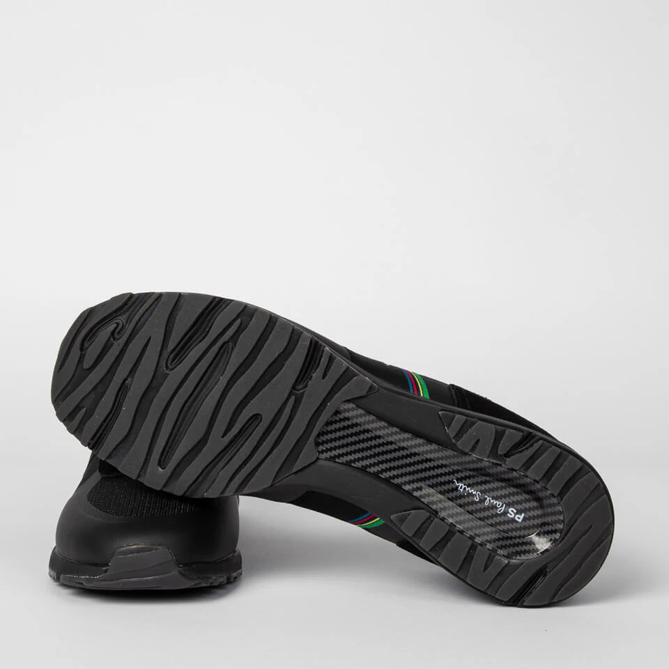 PS Paul Smith Men's Huey Running Style Trainers - Black/Black 5 PS Paul Smith Men's Huey Running Style Trainers - Black/Black - Image 3