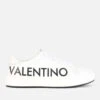 Valentino Men's Leather Cupsole Trainers - White/Black -Ugg Shop 13175354 1874951149596388
