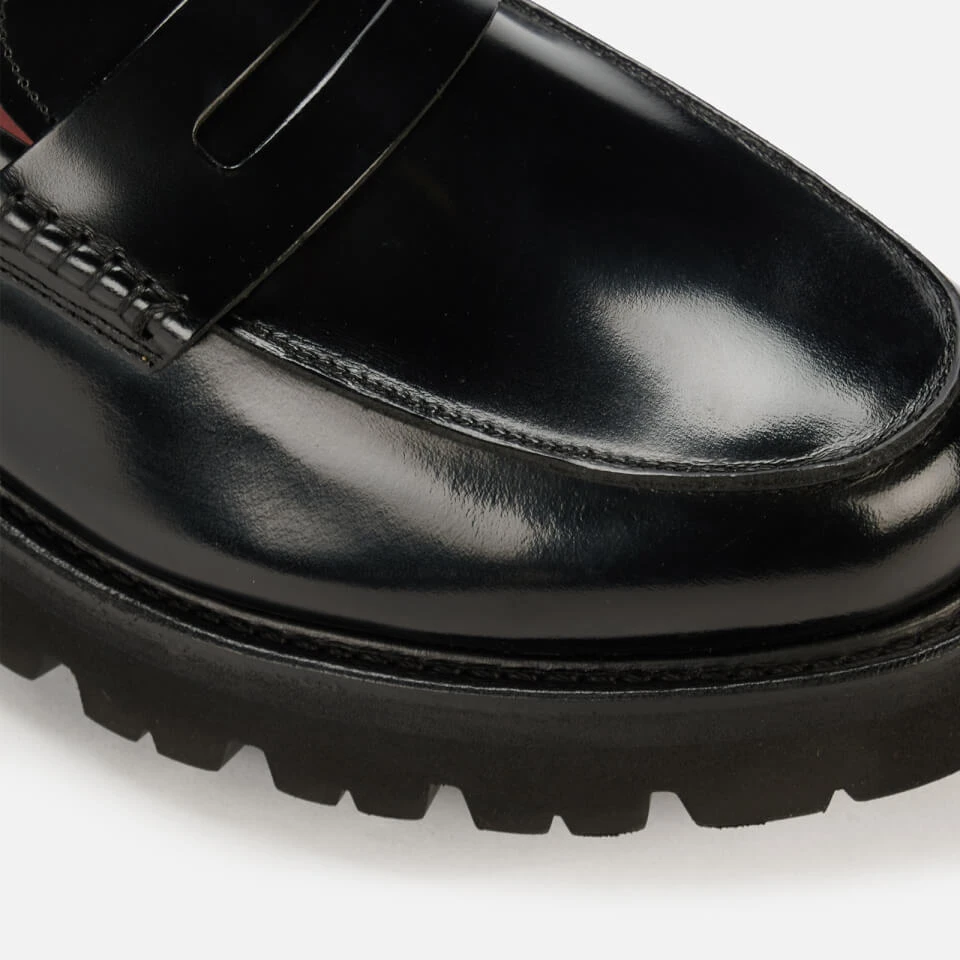 Grenson Men's Jefferson Hi Shine Leather Loafers - Black 6 Grenson Men's Jefferson Hi Shine Leather Loafers - Black - Image 4