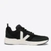 Veja Men's Impala Mesh Vegan Running Style Trainers - Black/Cream