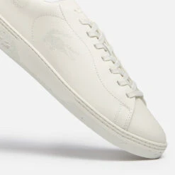 Lacoste Men's Court Zero 0722 1 Leather Court Cupsole Trainers - Off White/Off White -Ugg Shop 13528541 5314957289629194