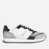 Calvin Klein Men's Low Top Mix Trainers - White/Grey/Black -Ugg Shop 13638542 2065025219410361