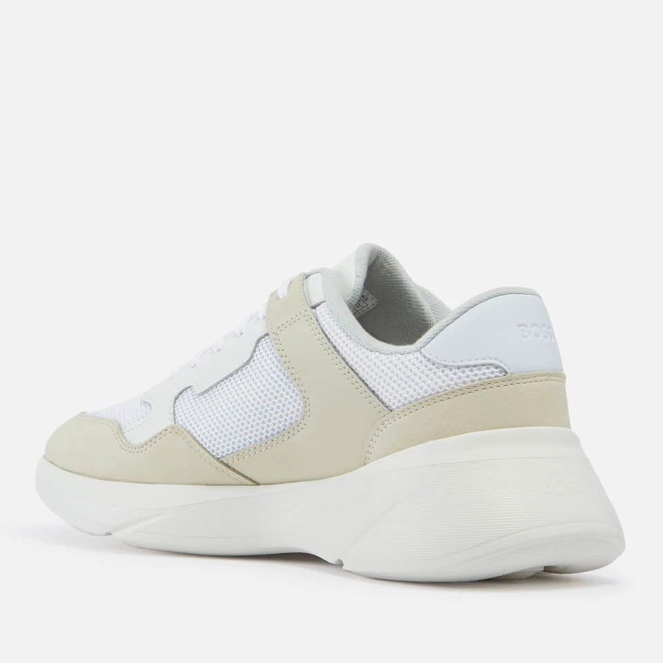 BOSS Men's Dean Runner Trainers - Open Beige 4 BOSS Men's Dean Runner Trainers - Open Beige - Image 2