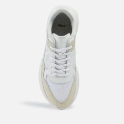 BOSS Men's Dean Runner Trainers - Open Beige 8 BOSS Men's Dean Runner Trainers - Open Beige -Ugg Shop 13701168 8734973116608288