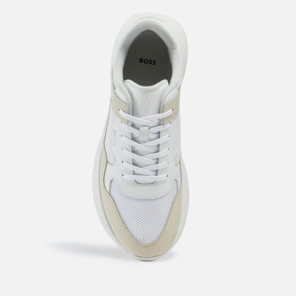 BOSS Men's Dean Runner Trainers - Open Beige 5 BOSS Men's Dean Runner Trainers - Open Beige - Image 3