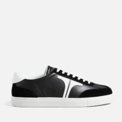 Ted Baker Robbert Suede And Leather Trainers