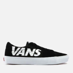 Vans Hi-Def Sk8 Printed Canvas And Suede Trainers