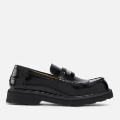 KENZO Menβs Hoops Tassel Leather Loafers