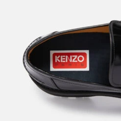 KENZO Men’s Hoops Tassel Leather Loafers -Ugg Shop 14013262 4985035383592398