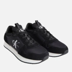 Calvin Klein Jeans Men's Neoprene And Suede Trainers -Ugg Shop 14013680 2005054820406797