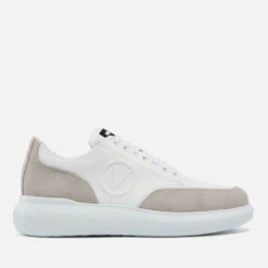 Valentino Men's Bounce Summer Leather And Suede Trainers
