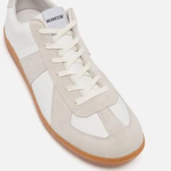 Novesta Men's German Army Leather And Suede Trainers -Ugg Shop 14513383 2625051654347386